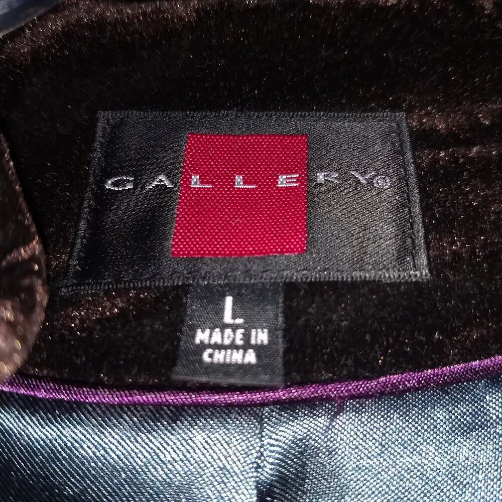 NWOT Gallery Jacket, Size L, - Picture 3 of 6